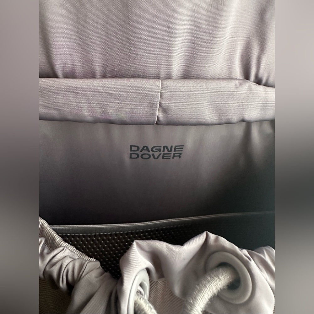 Ash grey Dagne Dover Brooklyn backpack - Picture 6 of 10